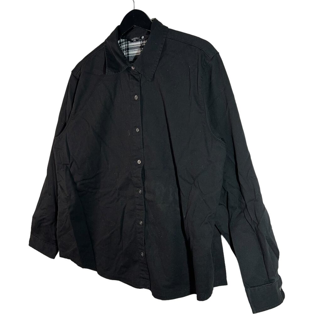 Riders By Lee Full Button Down Collared Shirt - image 3